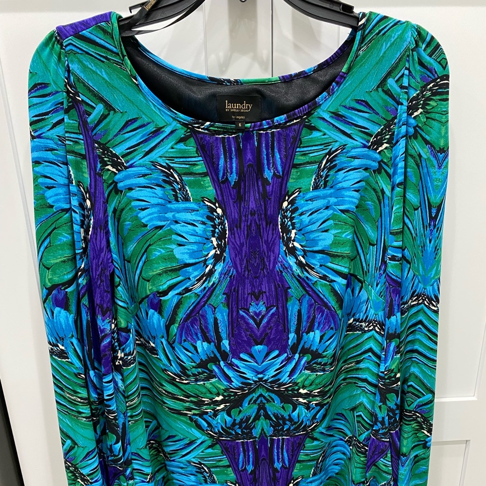 NEw With Tags Laundry by Shelli Segal Multicolour Dress